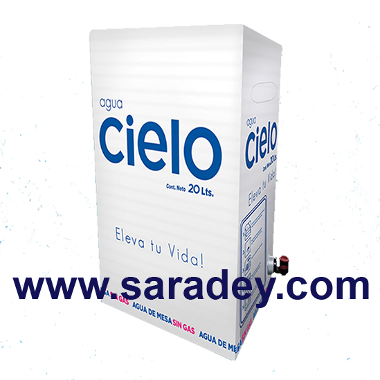 Caja Agua de Mesa Cielo en Lima Peru